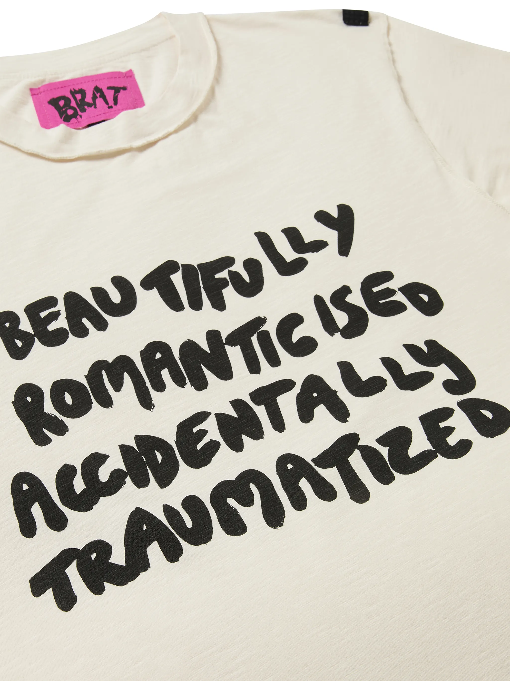 BRAT Logo Tee - White - Image 3