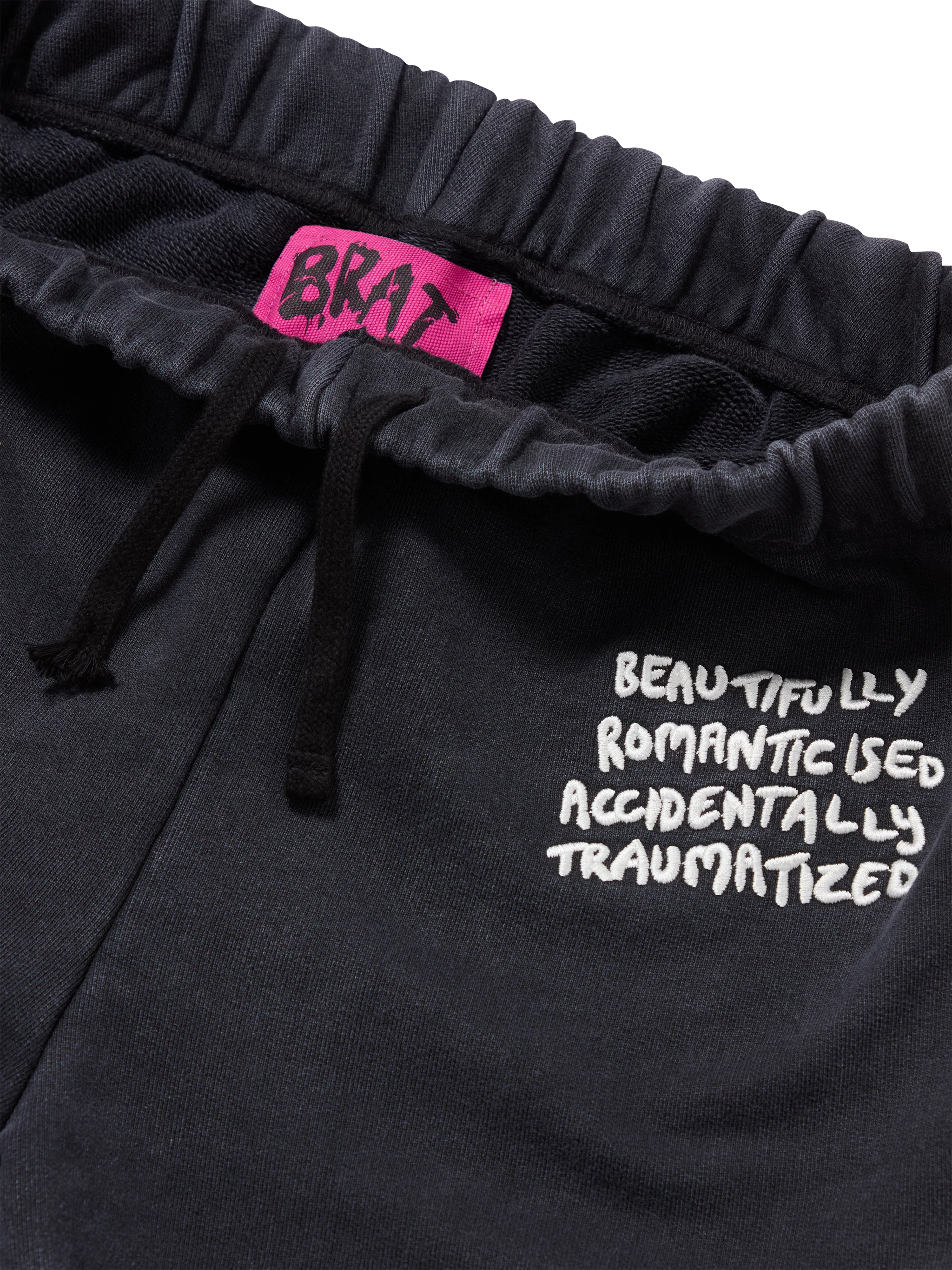 GOTH RUNNER TRACKSUIT BOTTOMS- VINTAGE WASH - Image 4