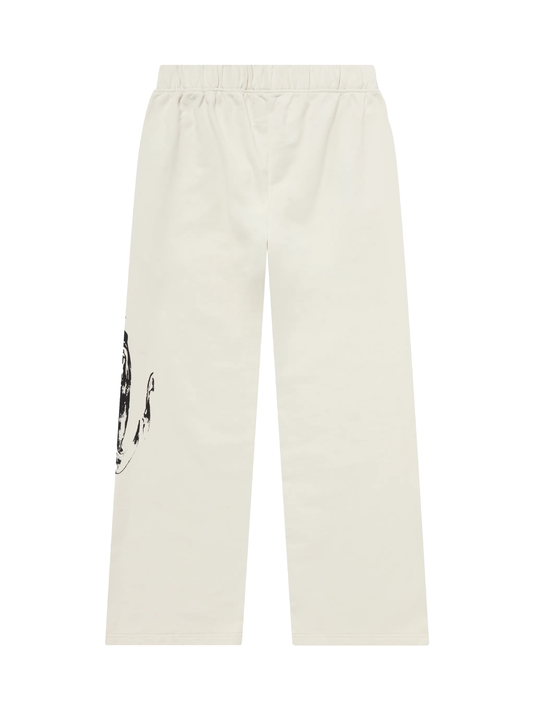 GOTH RUNNER TRACKSUIT BOTTOMS- BONE WHITE - Image 3