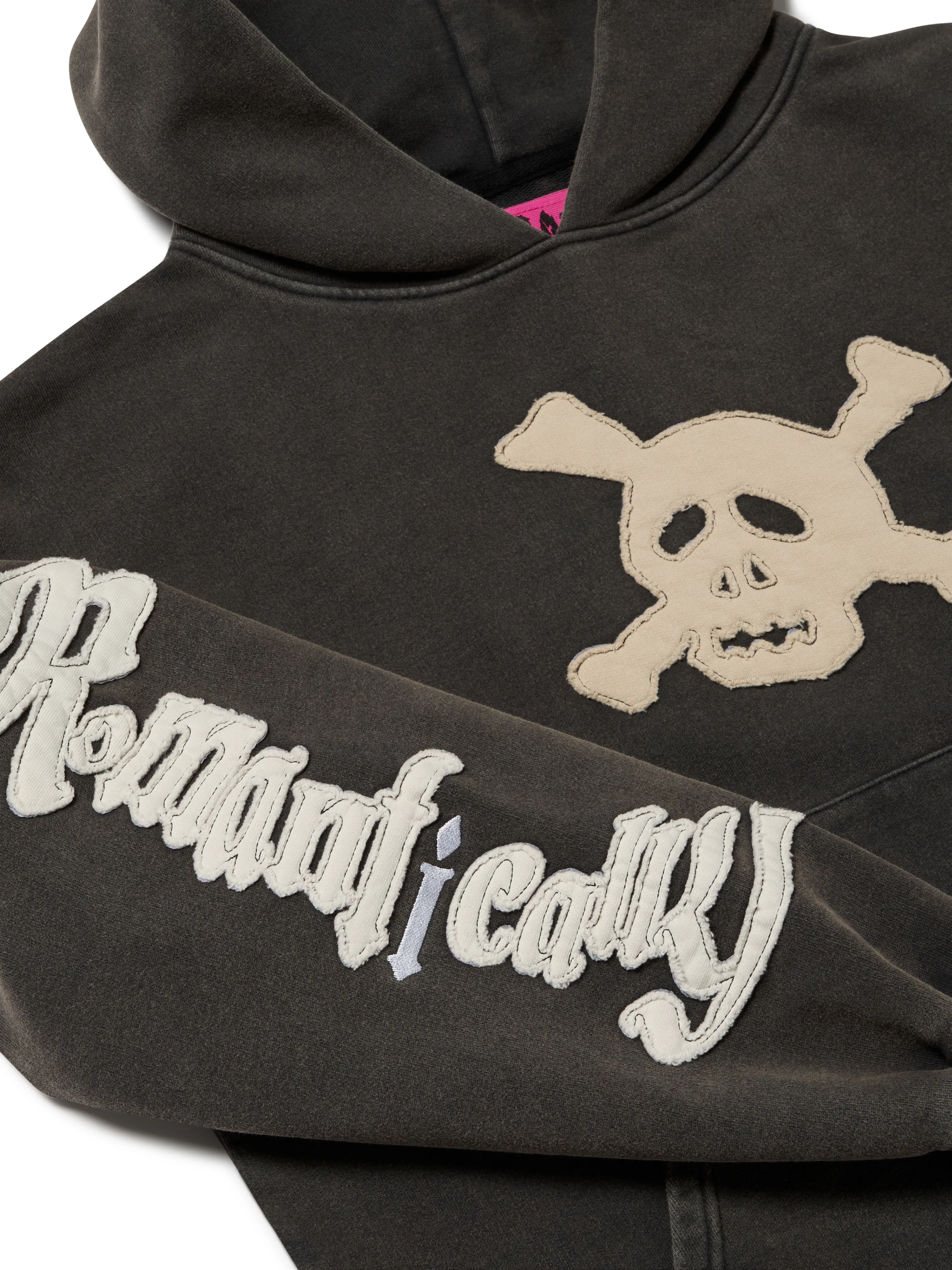 NUMBSKULL HOODIE - MAX WASH BLACK - Image 3
