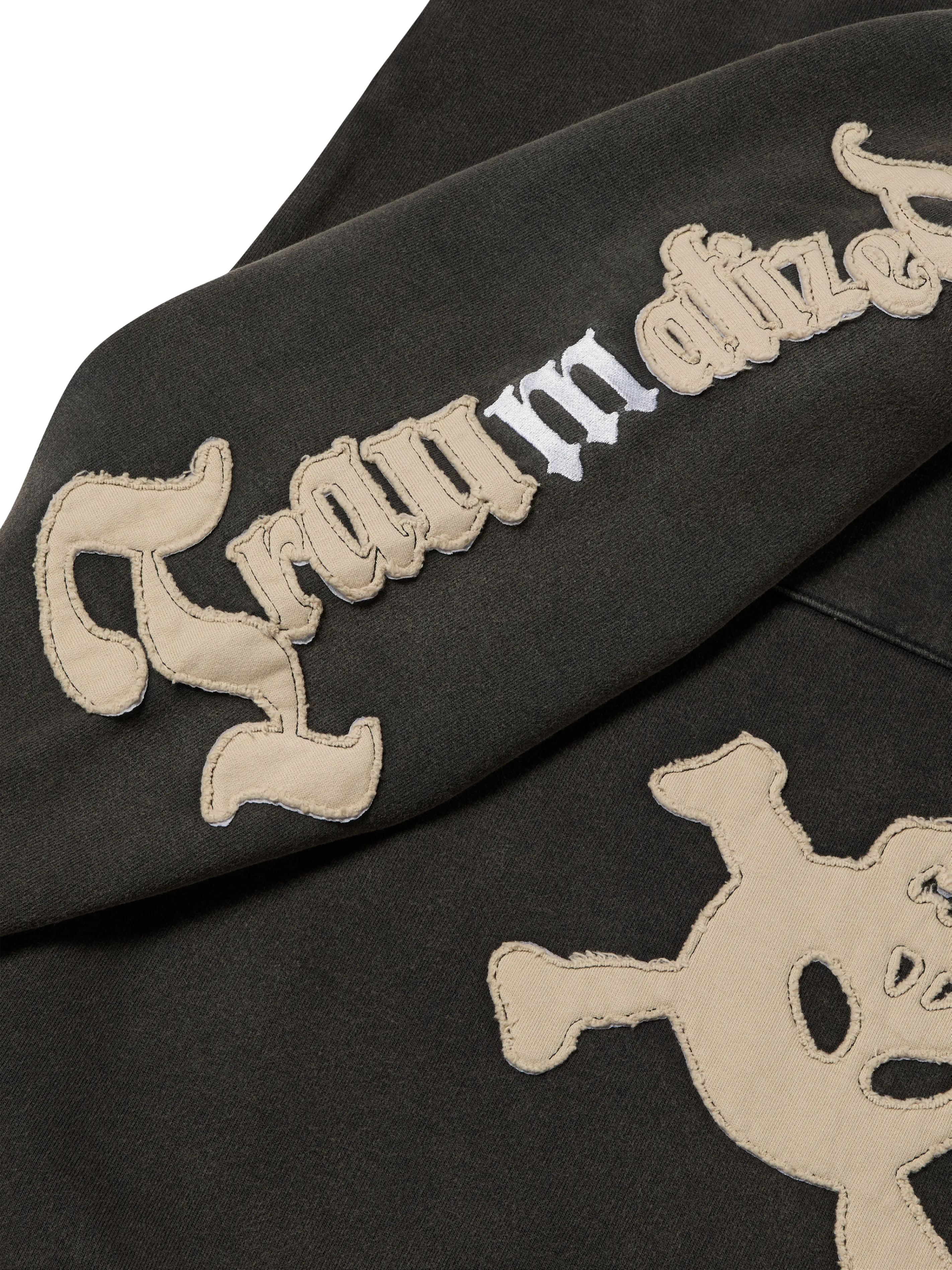 NUMBSKULL HOODIE - MAX WASH BLACK - Image 4